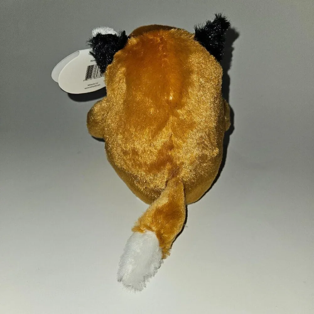 NEW 2017 Wishpets Roly Poly Sly Fox Plush 6